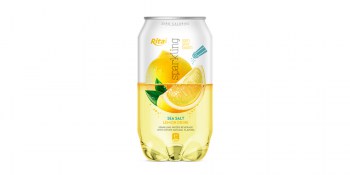 Pet can 350ml Sparkling drink lemon  flavor rita